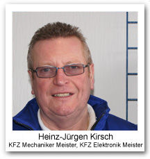 Hans-Jürgen Kirsch, KFZ Meister